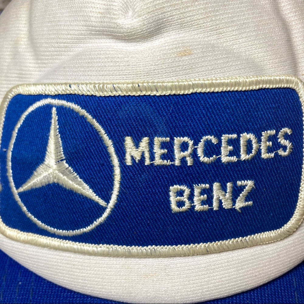 Vintage MERCEDES BENZ Logo Hat Youth - Picture 2 of 7